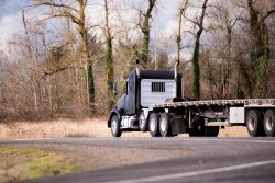 Big,Rig,American,Fleet,Black,Day,Cab,Semi,Truck,For